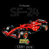 (59% OFF) Fórmula-1 da Ferrari - SF24 com 1361 peças