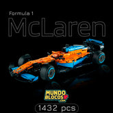 (80% OFF) Fórmula 1 - McLaren (1432 peças)